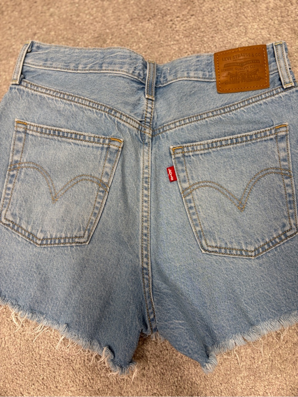 Bundles of 2: Levi's Light Blue High-Rise Denim Short and Inc denim short